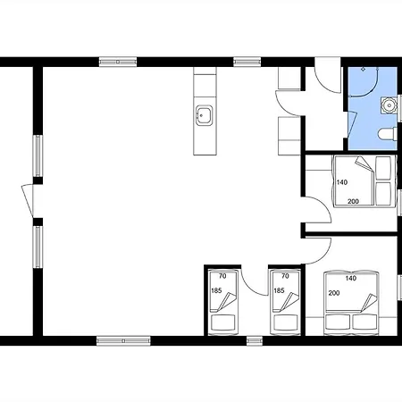 펜션 Lf11103-struer-blabaervej-3 *
